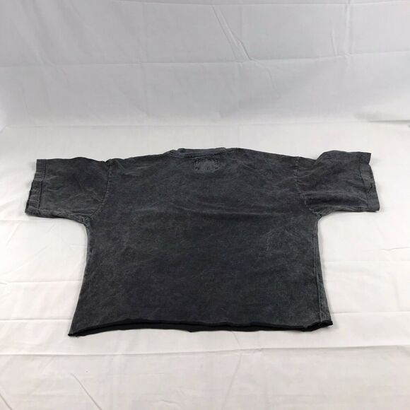 Key West Florida distressed crop top tshirt large Raw Hem Basix‎ Vintage - Picture 10 of 10